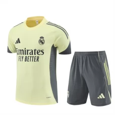Dětský Real Madrid Tréninkový Dres Soupravy 2025-26 - Shorts Žlutá