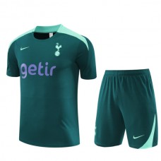 Dětský Tottenham Hotspur Tréninkový Dres Soupravy 2024-25 - Shorts Zelená