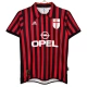 Dres AC Milan Domácí Sada Retro 1999-00 Fotbalové Dresy