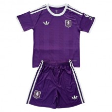 Dres Aston Villa Brankářský Dětský 3. Sada 2025-26 Fotbalové Dresy