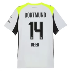 Dres BVB Borussia Dortmund Beier 14 Venkovní Sada 2025-26 Fotbalové Dresy