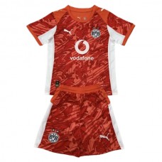 Dres BVB Borussia Dortmund Brankářský Dětský Venkovní Sada 2025-26 Fotbalové Dresy