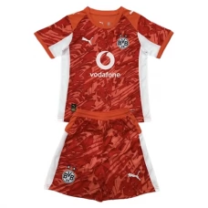 Dres BVB Borussia Dortmund Brankářský Dětský Venkovní Sada 2025-26 Fotbalové Dresy