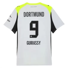 Dres BVB Borussia Dortmund Guirassy 9 Venkovní Sada 2025-26 Fotbalové Dresy