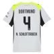 Dres BVB Borussia Dortmund N.Schlotterbeck 4 Venkovní Sada 2025-26 Fotbalové Dresy