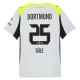 Dres BVB Borussia Dortmund Sule 25 Venkovní Sada 2025-26 Fotbalové Dresy