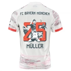 Dres FC Bayern Mnichov Müller 25 Venkovní Sada Special Edition 2025-26 Fotbalové Dresy