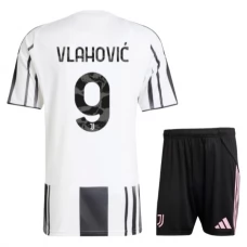 Dres Juventus Vlahović 9 Dětský Domácí Sada 2025-26 Fotbalové Dresy