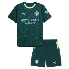 Dres Manchester City Dětský Domácí Sada Fourth 2025-26 Fotbalové Dresy