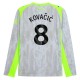 Dres Manchester City Kovačić 8 3. Sada 2025-26 Dlouhý Rukáv Fotbalové Dresy