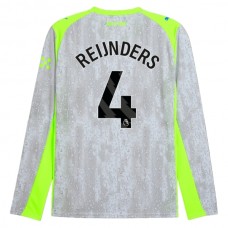 Dres Manchester City Reijnders 4 3. Sada 2025-26 Dlouhý Rukáv Fotbalové Dresy