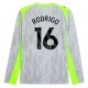 Dres Manchester City Rodrigo 16 3. Sada 2025-26 Dlouhý Rukáv Fotbalové Dresy