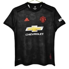 Dres Manchester United 3. Sada Retro 2019-20 Fotbalové Dresy