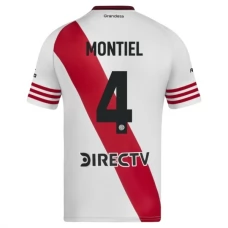 Dres River Plate Montiel 4 Domácí Sada 2025-26 Fotbalové Dresy