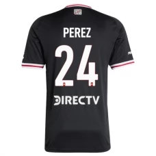Dres River Plate Perez 24 Venkovní Sada 2025-26 Fotbalové Dresy