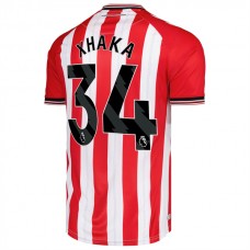 Dres Sunderland AFC Xhaka 34 Domácí Sada 2025-26 Fotbalové Dresy