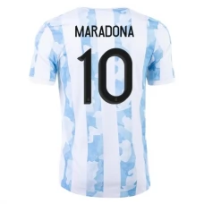 Dresy Argentina Fotbalové Reprezentace 2021 Maradona 10 Domácí