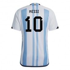 Dresy Argentina Fotbalové Reprezentace 2022 Lionel Messi 10 Domácí