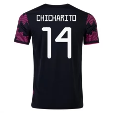 Dresy Mexiko Fotbalové Reprezentace 2021 Chicharito 14 Domácí