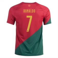 Dresy Portugalsko Mistrovství Světa ve Fotbale 2022 Cristiano Ronaldo 7 Domácí