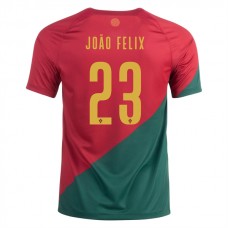 Dresy Portugalsko Mistrovství Světa ve Fotbale 2022 João Félix 23 Domácí