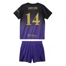 FC Barcelona Adeyemi 14 Dětský Venkovní Dres Komplet 2026-27