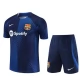 FC Barcelona Dětské Tréninkový Dres Soupravy 2023-24 - Shorts Dark Modrá