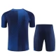 FC Barcelona Dětské Tréninkový Dres Soupravy 2023-24 - Shorts Dark Modrá