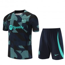 FC Barcelona Dětské Tréninkový Dres Soupravy 2023-24 - Shorts Modrá Camouflage