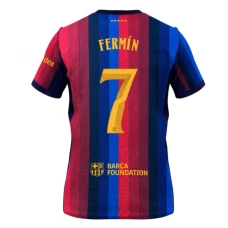 FC Barcelona Fermín 7 Domácí Dres 2026-27