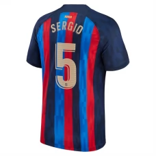 FC Barcelona Fotbalový Dres 2022-23 Sergio 5 Domácí