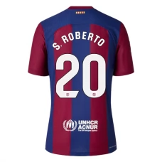FC Barcelona Fotbalový Dres 2023-24 S. Roberto 20 Domácí