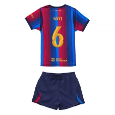 FC Barcelona Gavi 6 Dětský Domácí Dres Komplet 2026-27