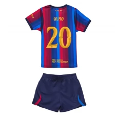 FC Barcelona Olmo 20 Dětský Domácí Dres Komplet 2026-27