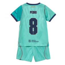 FC Barcelona Pedri 8 Dětský Třetí Dres Komplet 2026-27