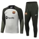 FC Barcelona Tréninkové Soupravy 2023-24 - 1-4 Zip Černá