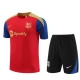 FC Barcelona Tréninkový Dres Soupravy 2024-25 - Červená