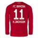 FC Bayern Mnichov N.Jackson 11 Domácí Dres 2026-27 Dlouhý Rukáv