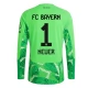 FC Bayern Mnichov Neuer 1 Brankářský Domácí Dres 2026-27 Dlouhý Rukáv