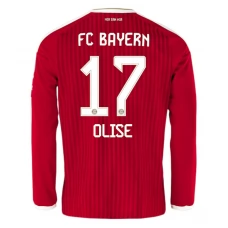 FC Bayern Mnichov Olise 17 Domácí Dres 2026-27 Dlouhý Rukáv