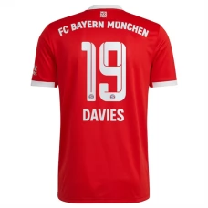 FC Bayern München Fotbalový Dres 2022-23 Alphonso Davies 19 Domácí