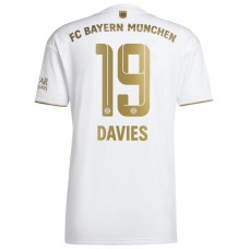 FC Bayern München Fotbalový Dres 2022-23 Alphonso Davies 19 Venkovní