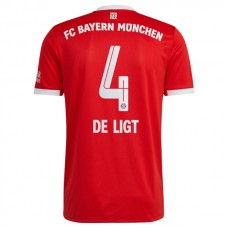FC Bayern München Fotbalový Dres 2022-23 De Ligt 4 Domácí