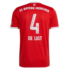 FC Bayern München Fotbalový Dres 2022-23 De Ligt 4 Domácí