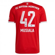 FC Bayern München Fotbalový Dres 2022-23 Jamal Musiala 42 Domácí