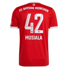 FC Bayern München Fotbalový Dres 2022-23 Jamal Musiala 42 Domácí