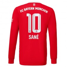 FC Bayern München Fotbalový Dres 2022-23 Leroy Sané 10 Domácí Dlouhý Rukáv