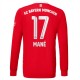 FC Bayern München Fotbalový Dres 2022-23 Sadio Mané 17 Domácí Dlouhý Rukáv