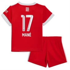 FC Bayern München Fotbalový Dres 2022-23 Sadio Mané 17 Kid Domácí