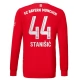 FC Bayern München Fotbalový Dres 2022-23 Stanisic 44 Domácí Dlouhý Rukáv